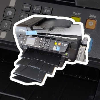 Sublimacijski tisklanik Epson WorkForce s predelavo A4